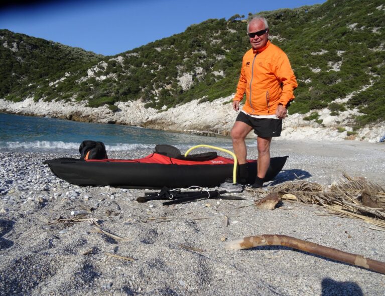 Ny sydenopplevelse med oppblåsbar kajakk