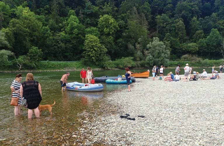 Padling på tyske Donau