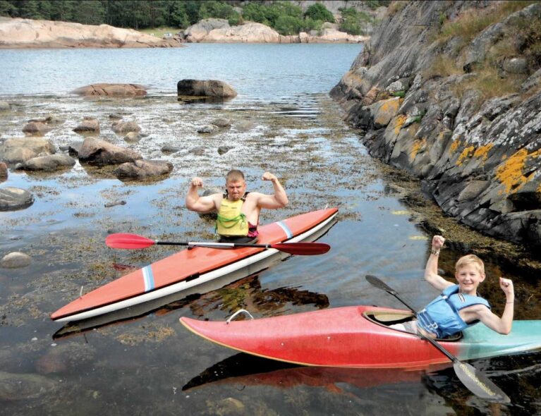 Renovering av halvdød kajakk