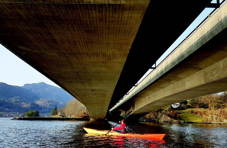 Urban padling i hjertet av Bergen