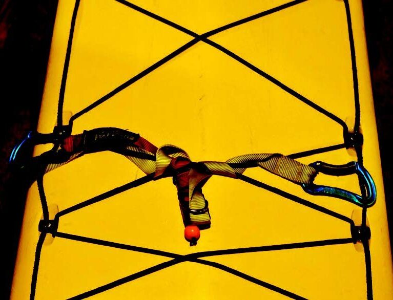 Kort taueline på dekk