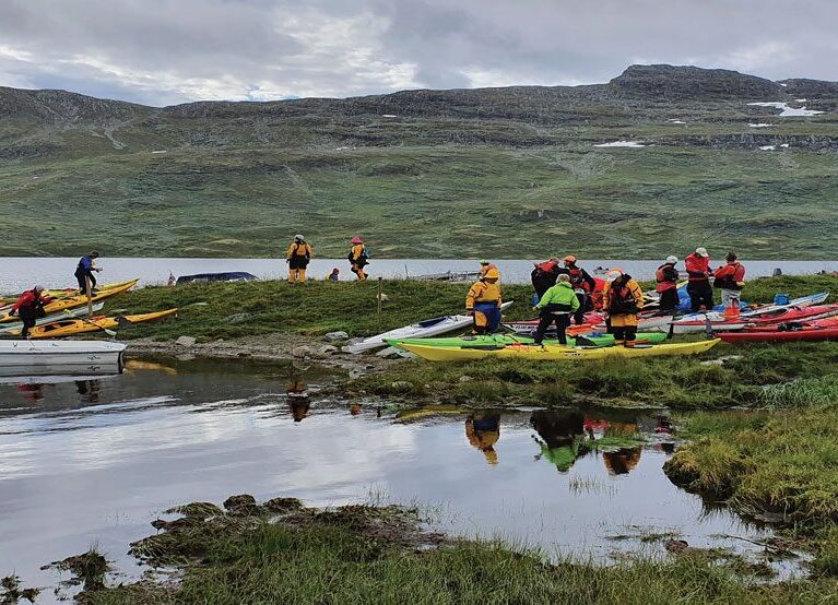 Til fjells med kajakk