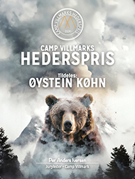 Hederspris: Øystein Køhn er den første i historien som har fått hederspris under Camp Villmark.