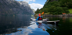 kajakk på Nærøyfjorden